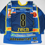 Adendorfer EC Game Worn Jersey Benjamin Zech Back