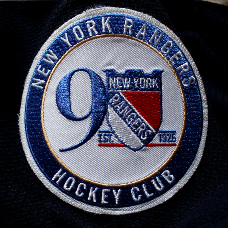 New York Rangers Heritage Game Worn jersey Adam Clendening shoulder patch