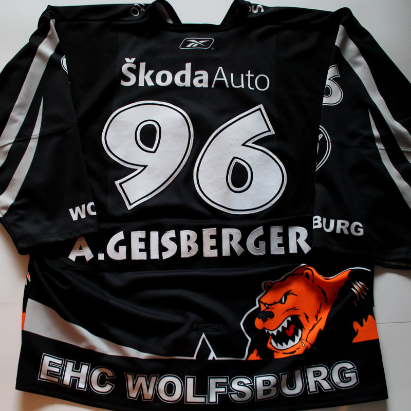 This jersey was game worn by defender Andreas Geisberger